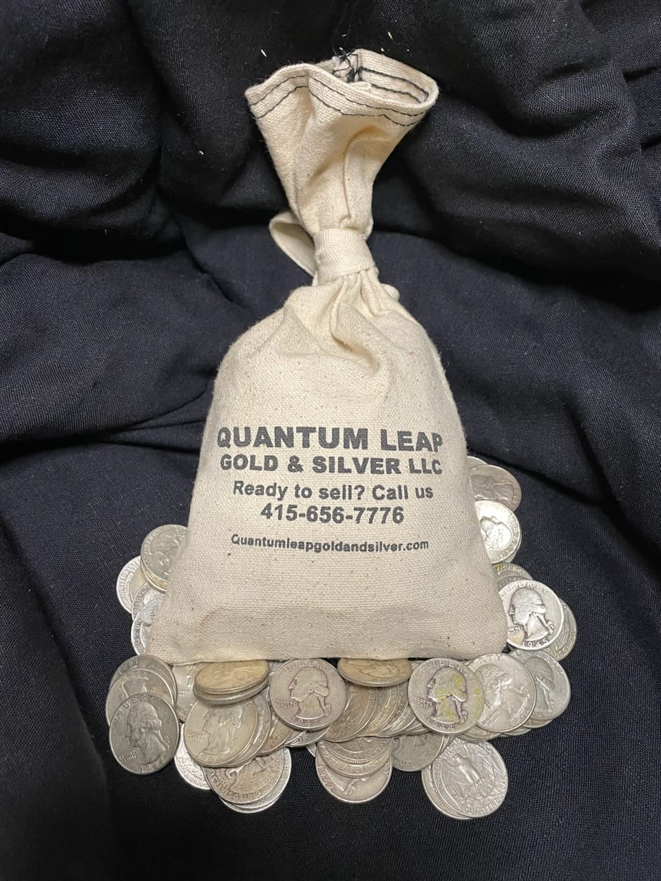 90% Silver Quarters - $100 Face Value Bag