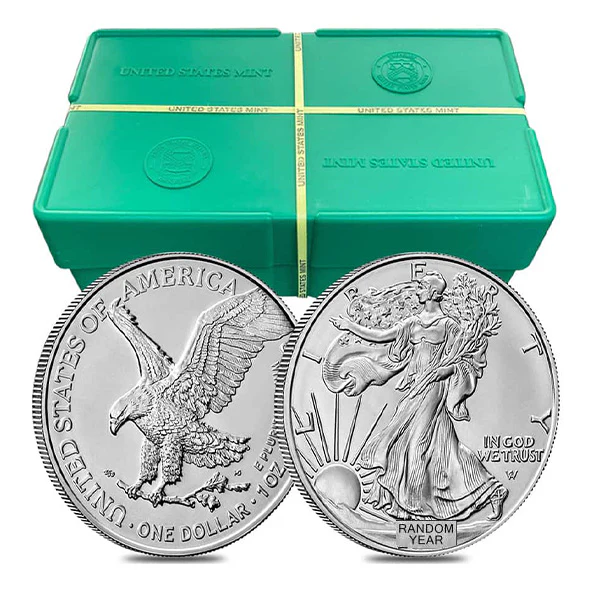 American Silver Eagles Monster Box - 500 Coins (Type 1)