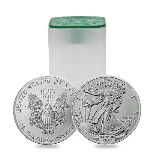 American Silver Eagles Type 1 - 1oz Coins (Tube of 20)